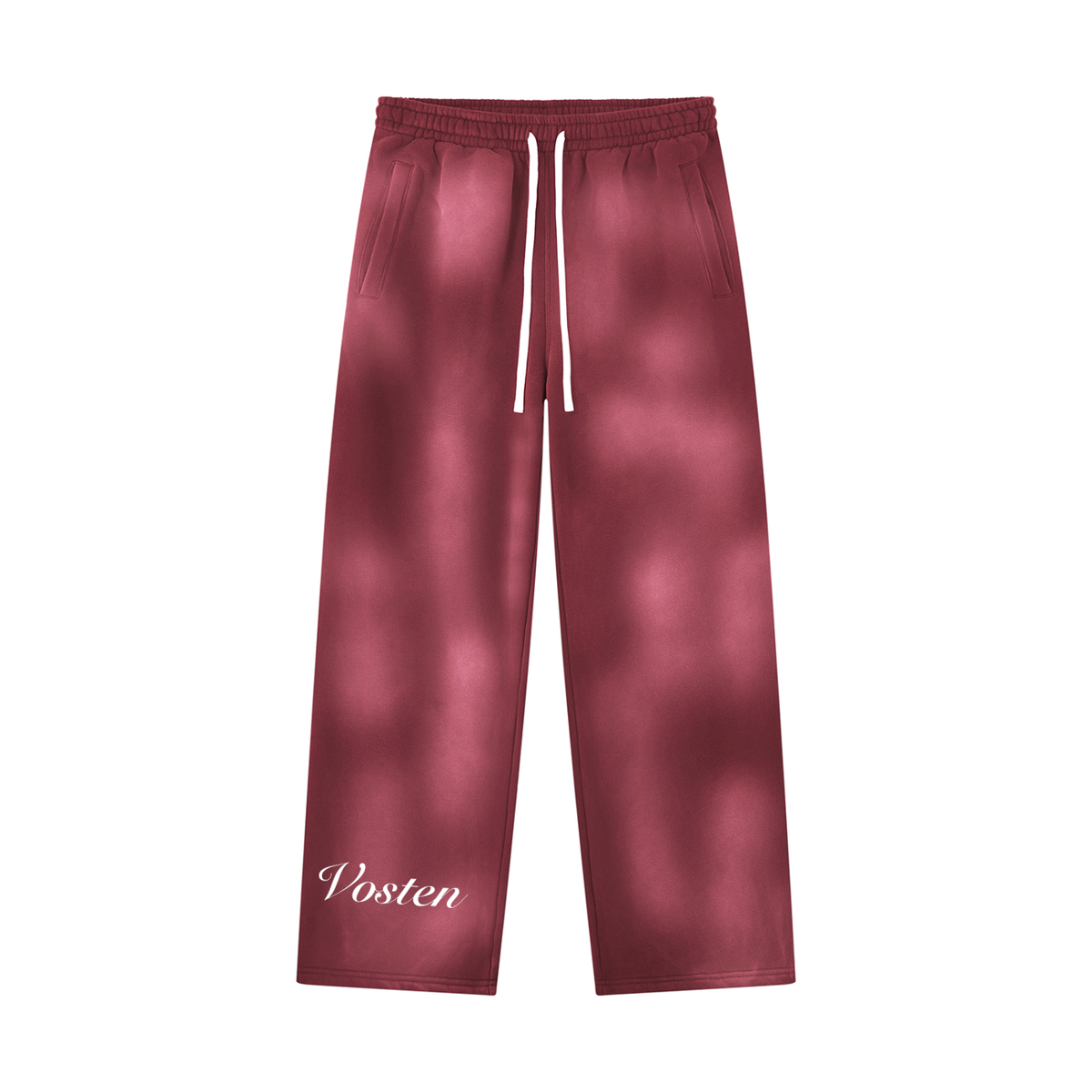 Unisex Sunfade Wide Leg Fleece Sweatpants