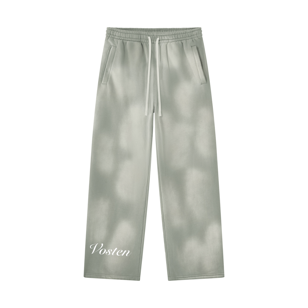 Unisex Sunfade Wide Leg Fleece Sweatpants
