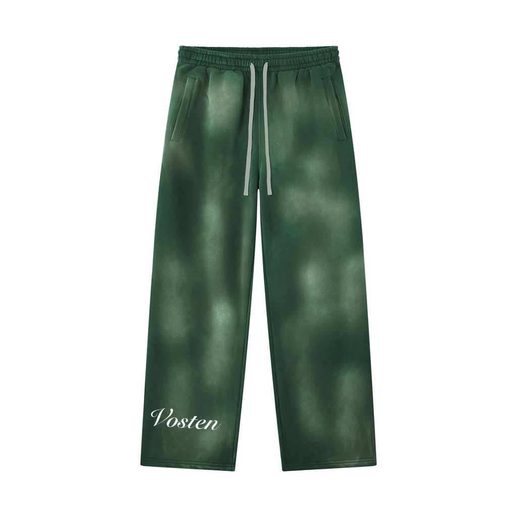Unisex Sunfade Wide Leg Fleece Sweatpants