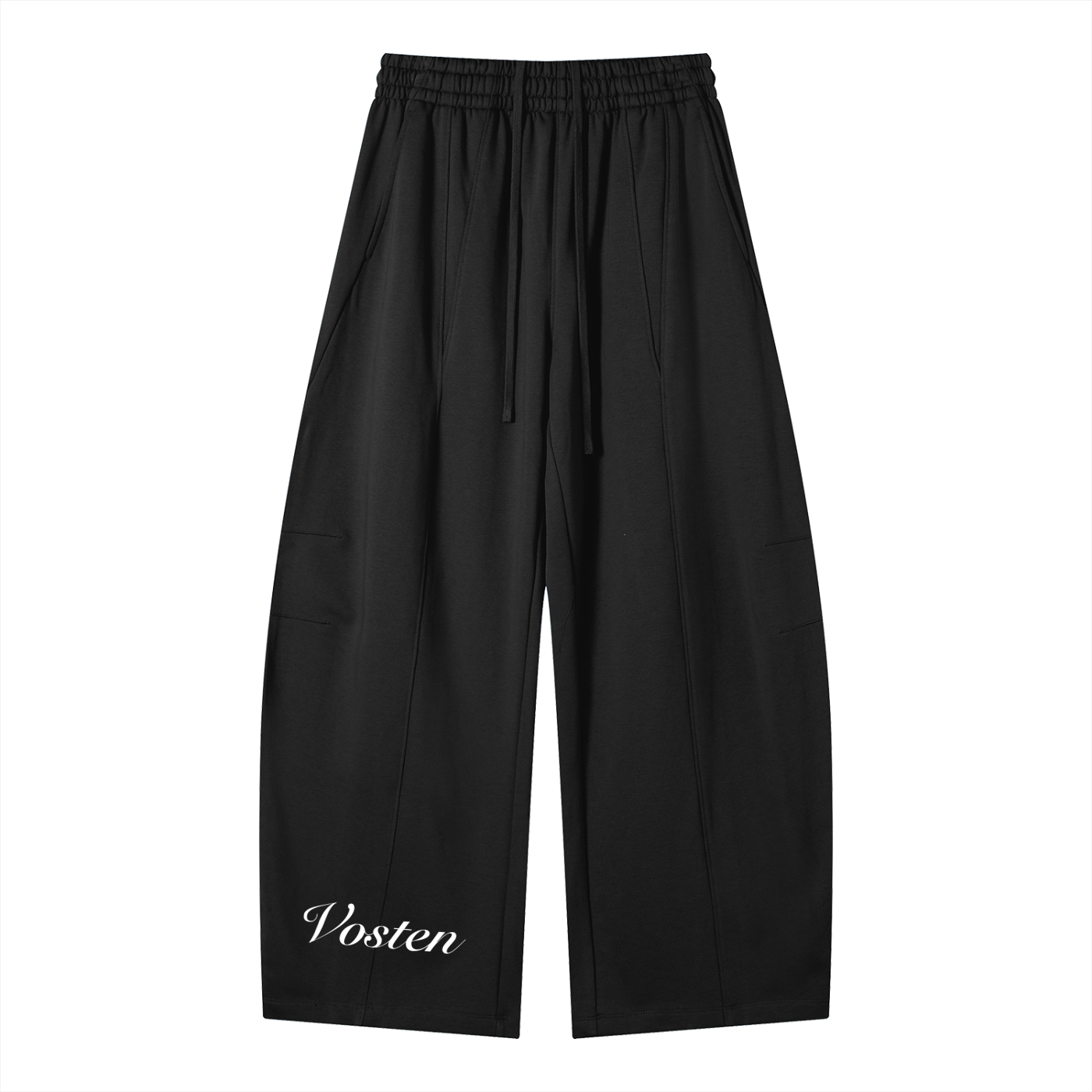 Heavyweight Wide Leg Panel Sweatpants