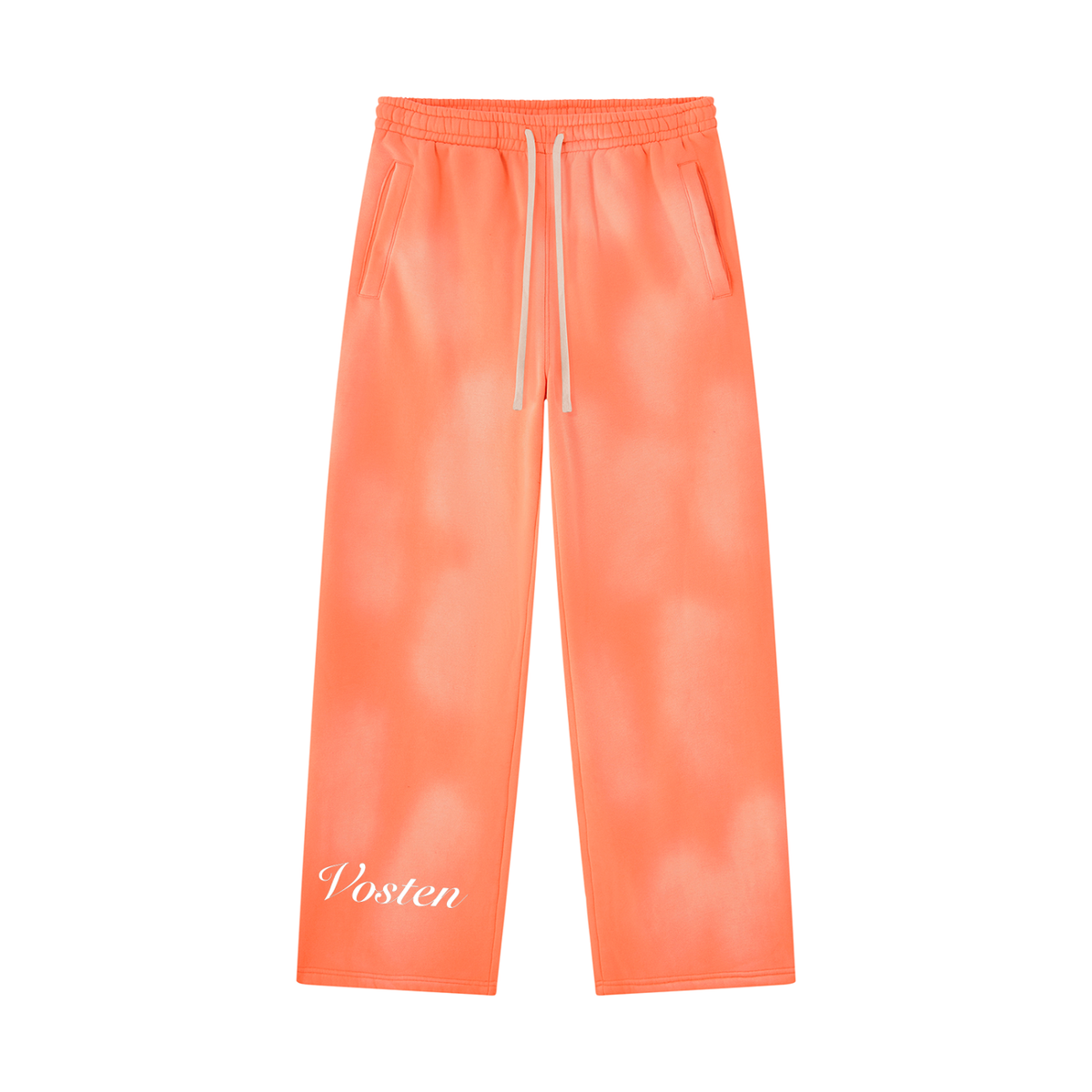 Unisex Sunfade Wide Leg Fleece Sweatpants